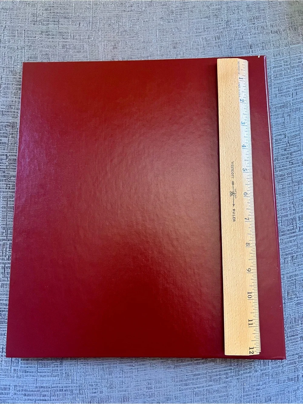 Hallmark Burgundy & White Scrapbook Album